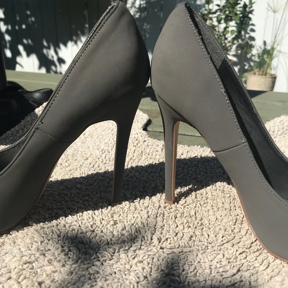 Shoe Republic LA Shoes - Gray Shoe Republic LA Heels